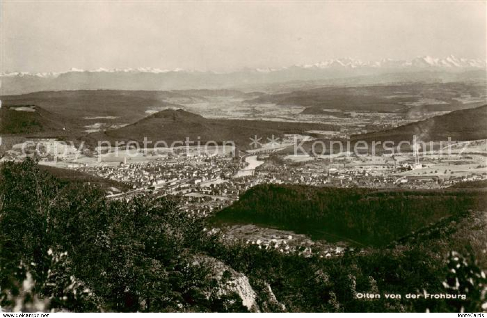 13795264 Olten SO Blick Von Der Frohburg  - Autres & Non Classés