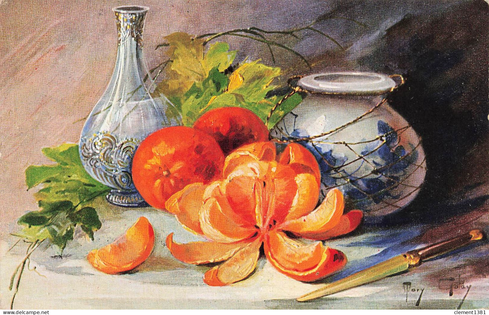 Illustration Illustrateur Mary Gollay Nature Morte - Altri & Non Classificati