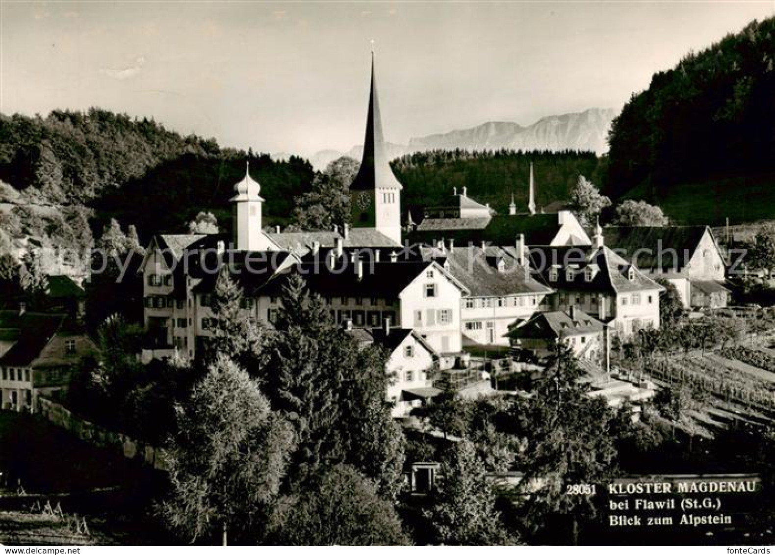 13795163 Magdenau Botsberg Flawil SG Kloster Magdenau Aussenansicht M. Alpstein  - Sonstige & Ohne Zuordnung