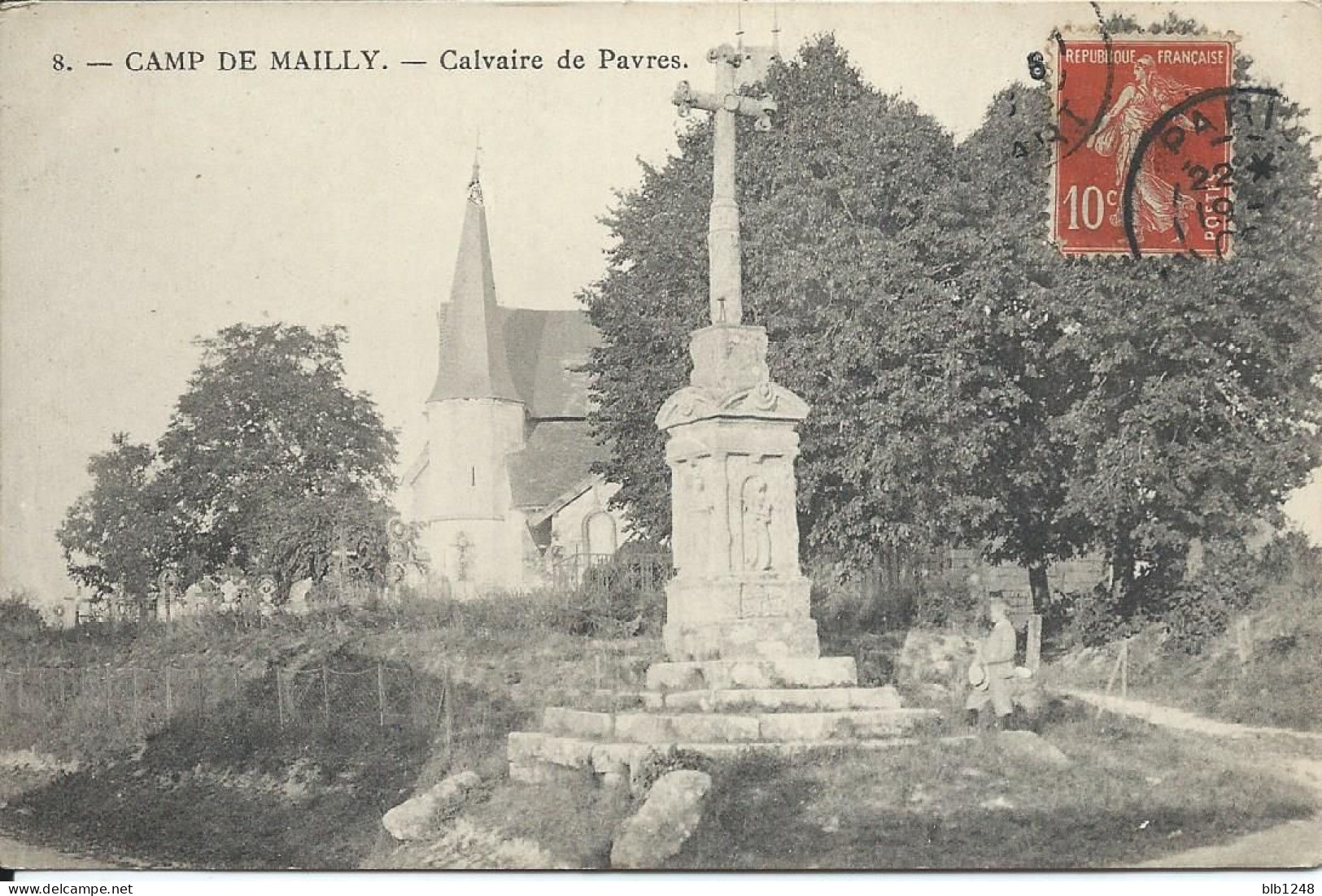 [10] Aube >  Camp De Mailly Calvaire De Pavres - Mailly-le-Camp