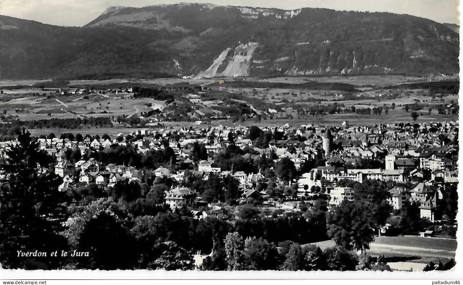 VD  YVERDON-LES-BAINS ET LE JURA - A. Deriaz Baulmes No 8552 - Pas Voyagé - Yverdon-les-Bains 