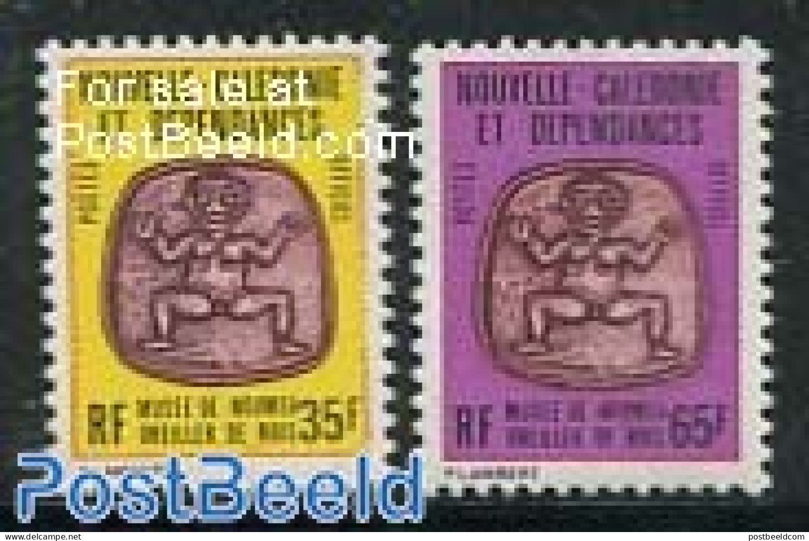 New Caledonia 1984 On Service 2v, Mint NH - Other & Unclassified