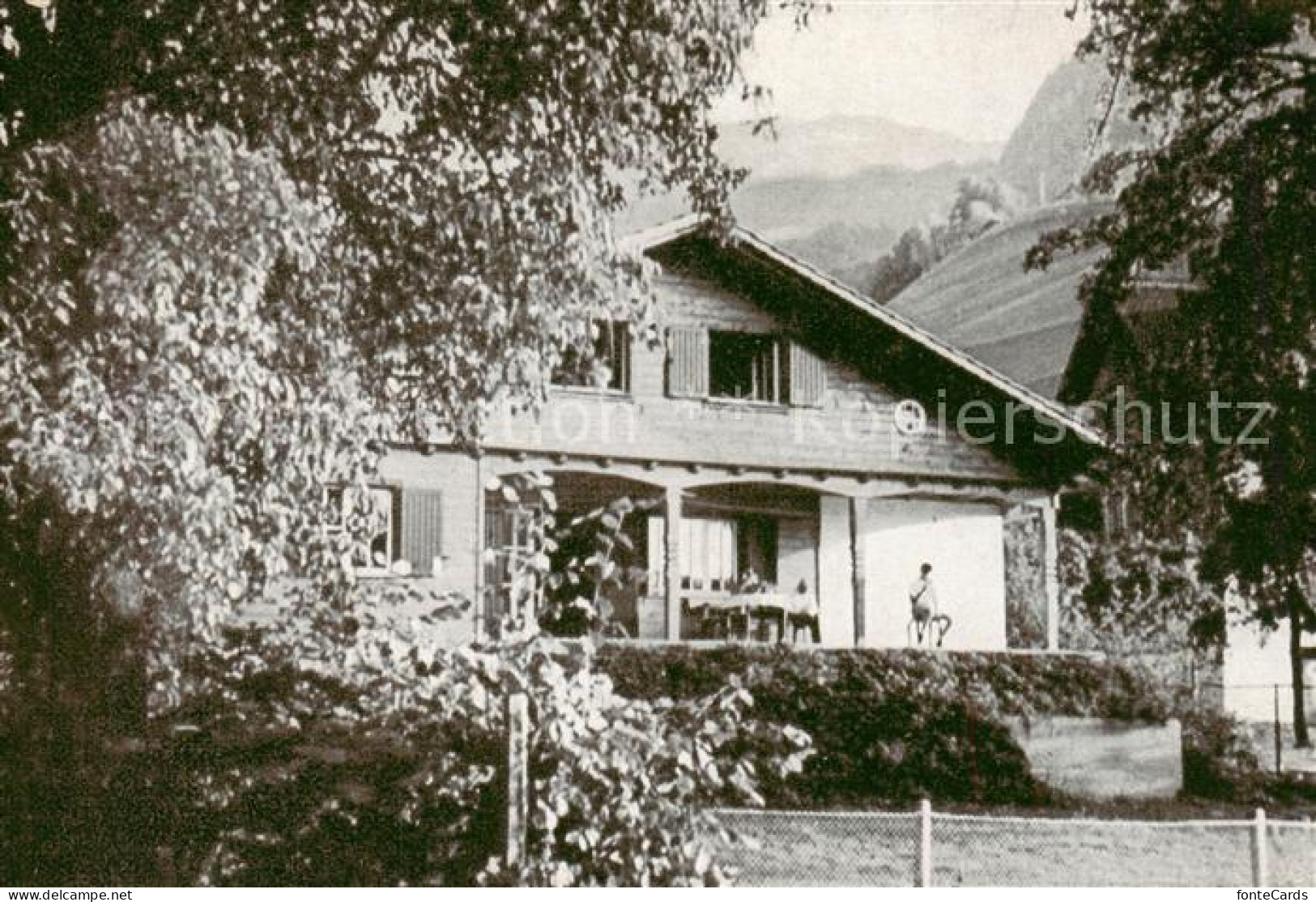 13795081 Beckenried Vierwaldstaettersee Chalet Ab Der Halde Aussenansicht  - Autres & Non Classés