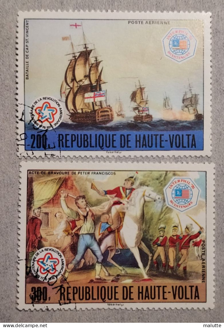 Haute Volta YT 211 Et 212 PA Oblitérés - Upper Volta (1958-1984)