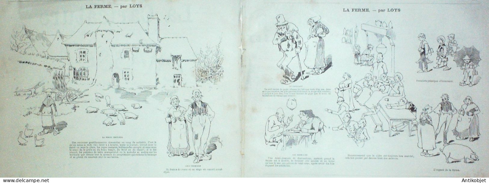 La Caricature 1882 N°141 En Chasse Draner La Ferme Loys Tinant Enquête De Civilisation En Europe - Magazines - Before 1900