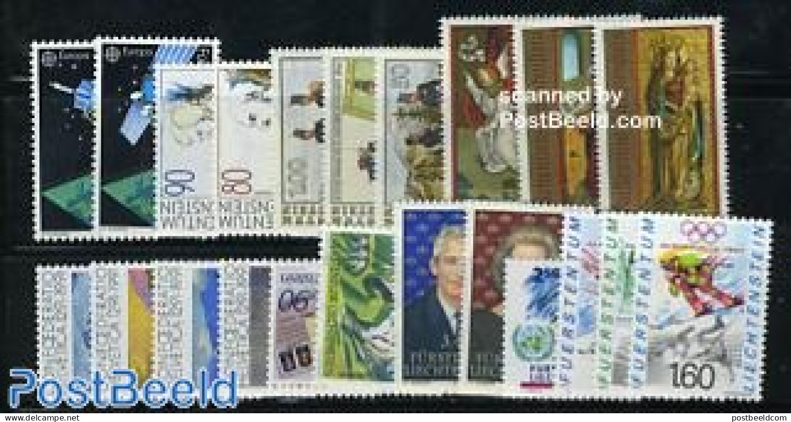 Liechtenstein 1991 Yearset 1991 (22v), Mint NH, Various - Yearsets (by Country) - Nuevos