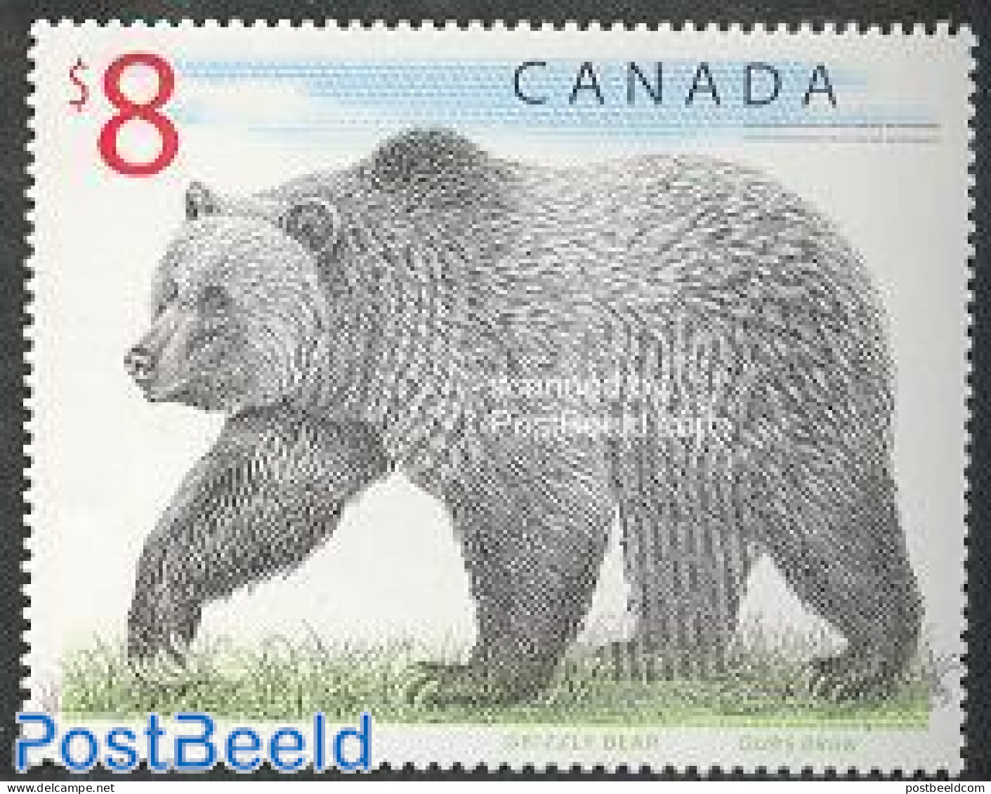 Canada 1997 Grizzlybear 1v, Mint NH, Nature - Animals (others & Mixed) - Bears - Unused Stamps