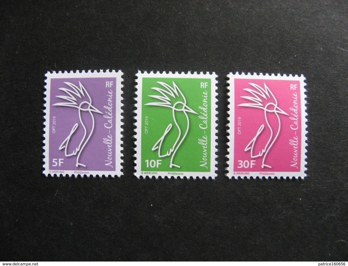 Nouvelle-Calédonie: TB Série N° 1369 Au N° 1371: Année 2019, Neufs XX . - Unused Stamps