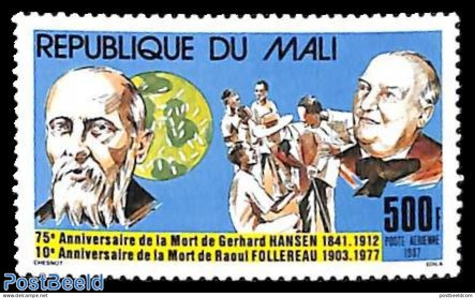 Mali 1987 Anti Lepra 1v, Mint NH, Health - Health - Malí (1959-...)