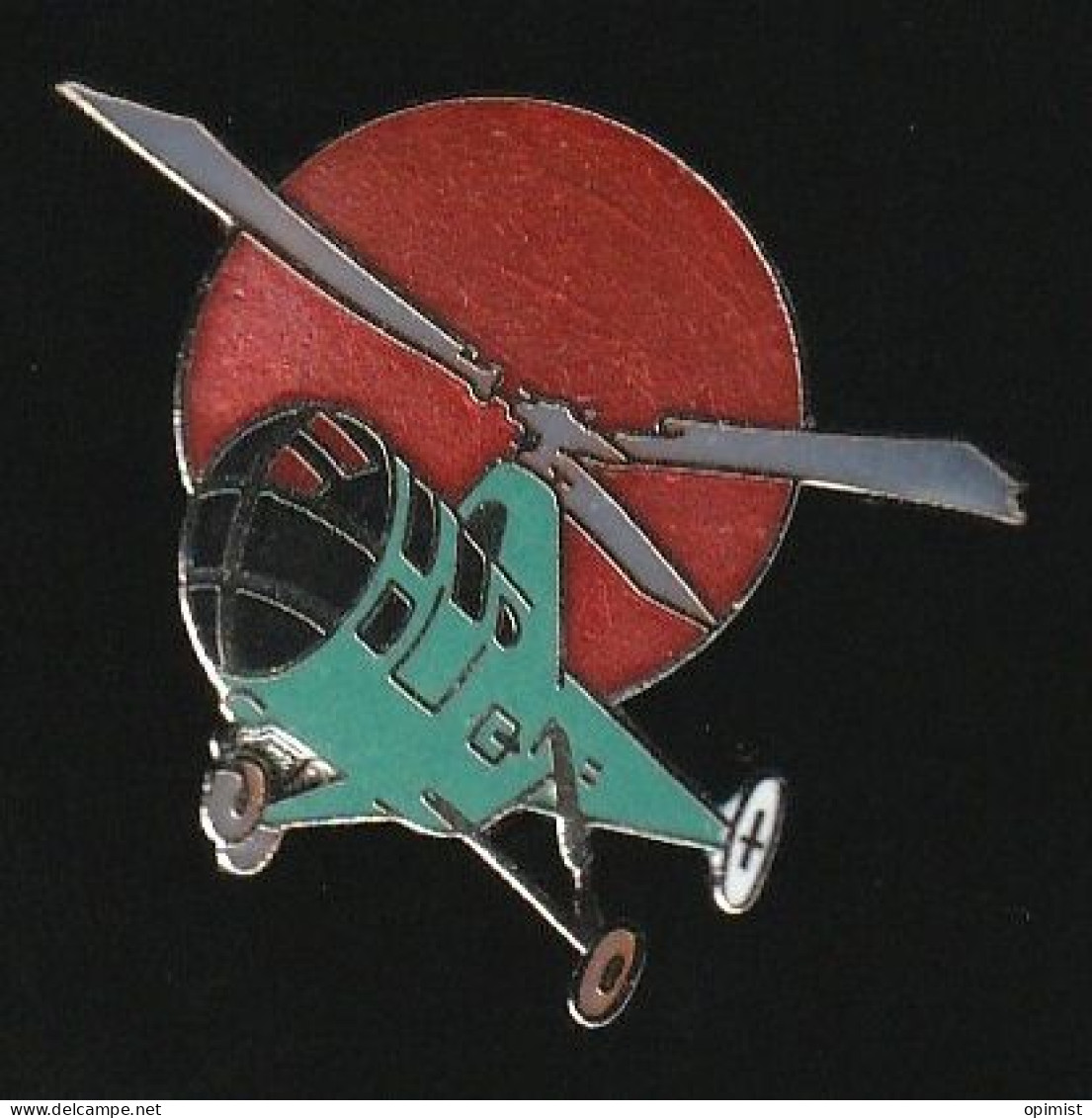 77682-Pin's.Helicoptere.avion.aviation.militaire...signé Démons Et Merveilles. - Aerei