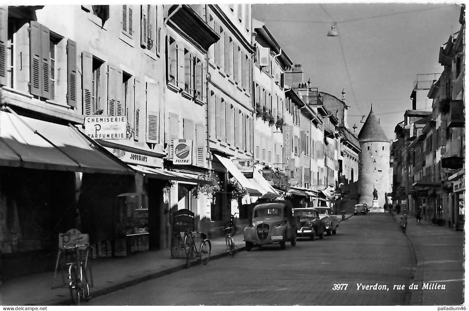 VD  YVERDON-LES-BAINS Rue Du Milieu - Marcel Rouge Lausanne No 3977 - Pas Voyagé - Yverdon-les-Bains 
