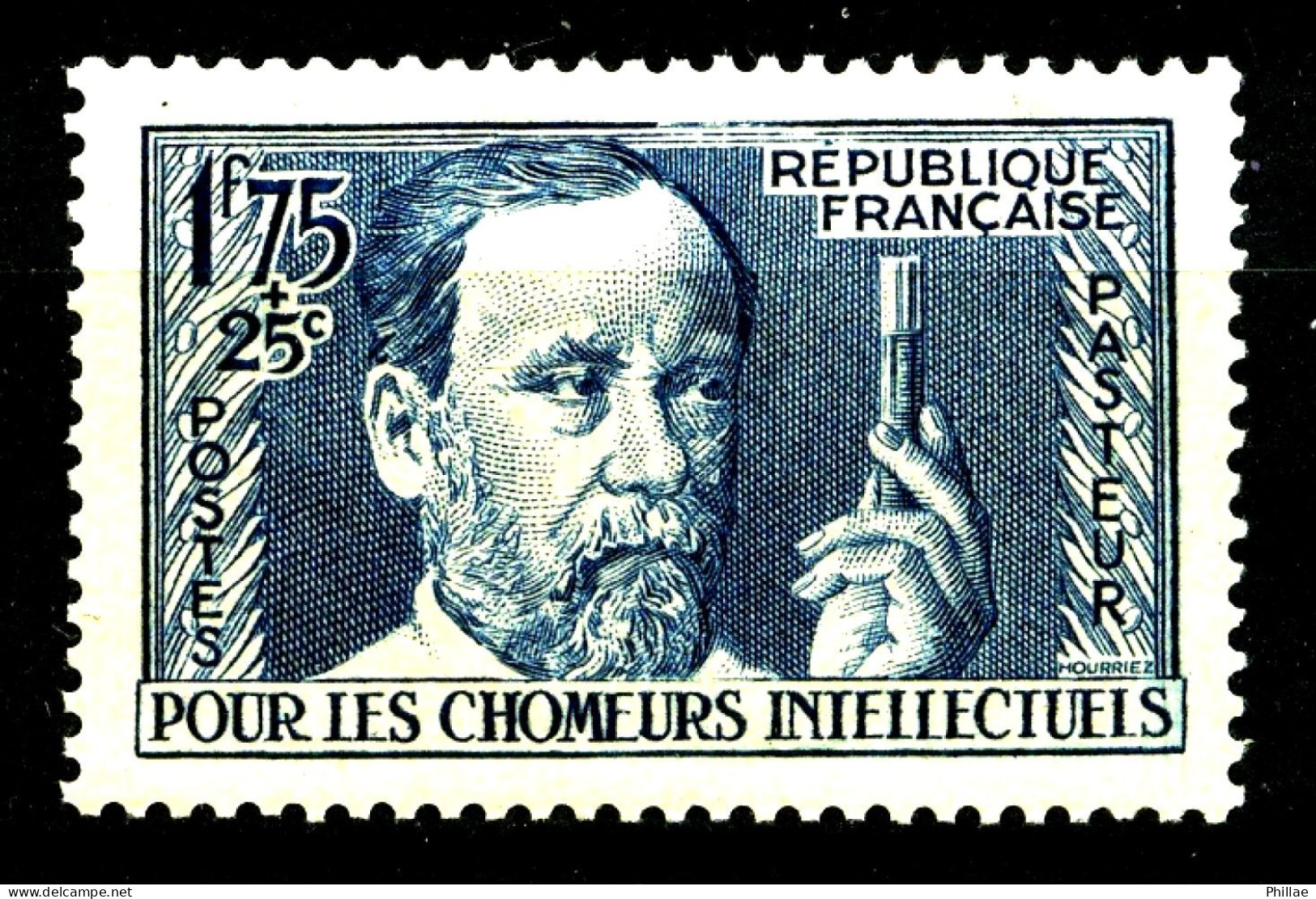 385 - 1F75+25c Pasteur - Neuf N* - TB - Nuevos