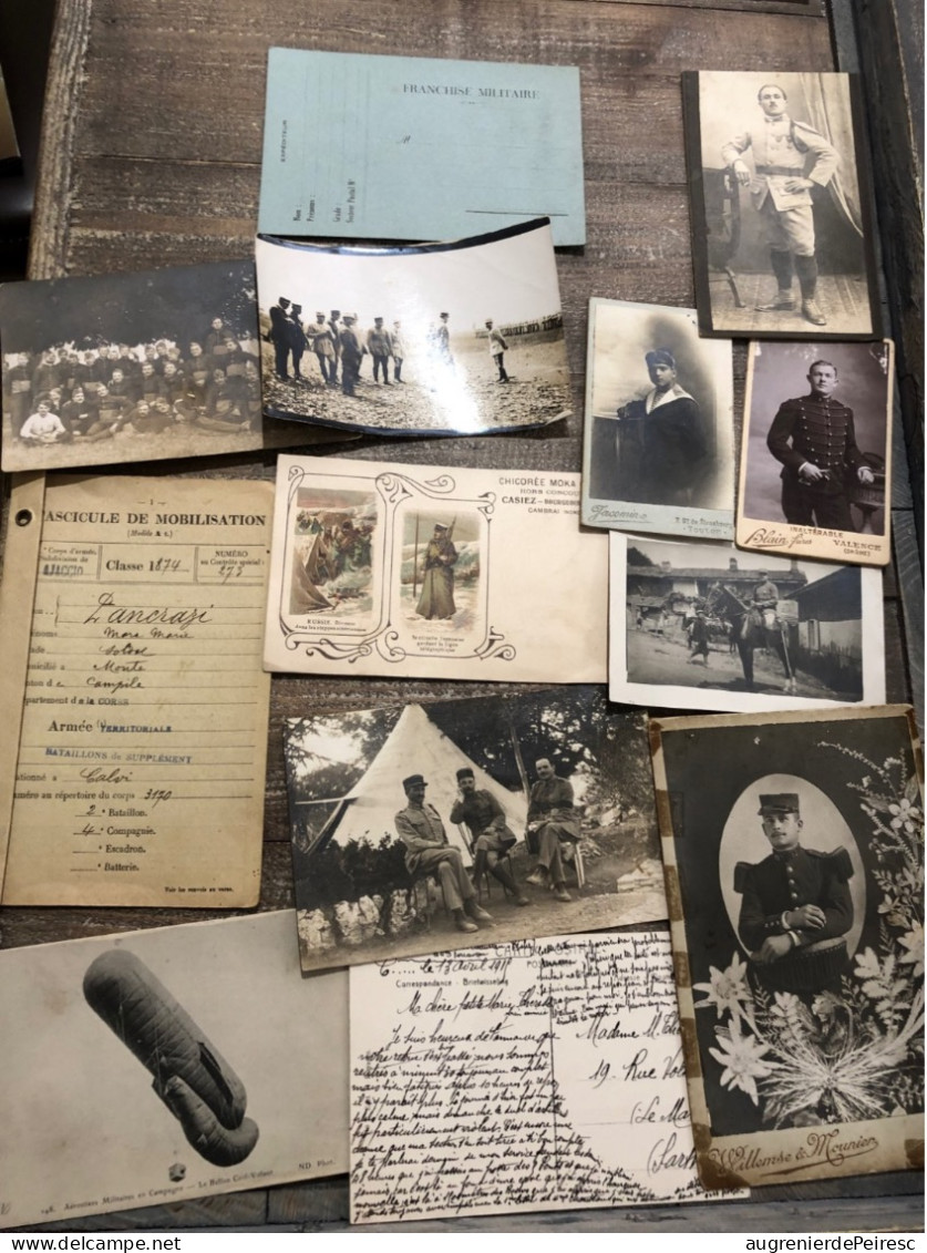 Lot De Photos, Lettres Et Cartes 14-18 - 1914-18
