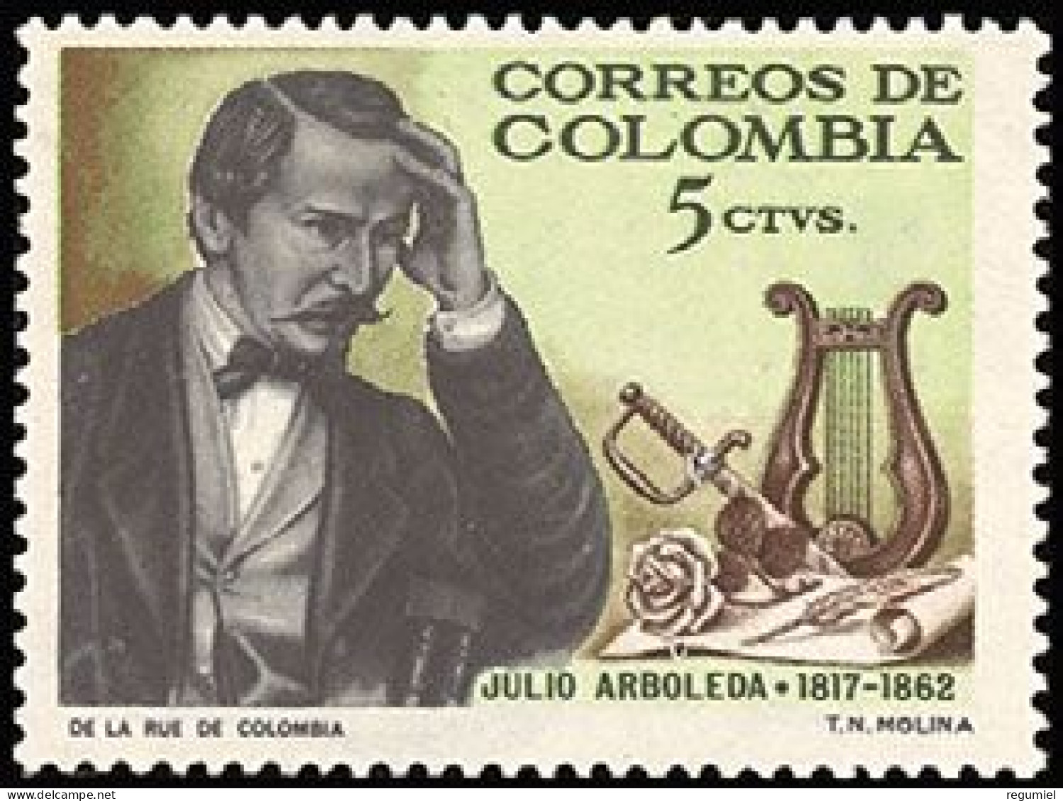 Colombia  614 ** MNH. 1966 - Colombia