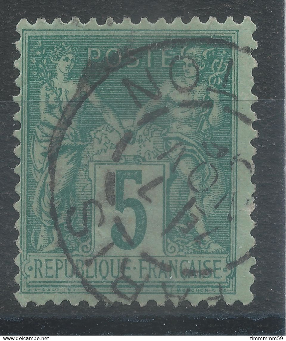 Lot N°82777   N°75, Oblitéré Cachet à Date De PARIS "R.MILTON" - 1876-1898 Sage (Tipo II)