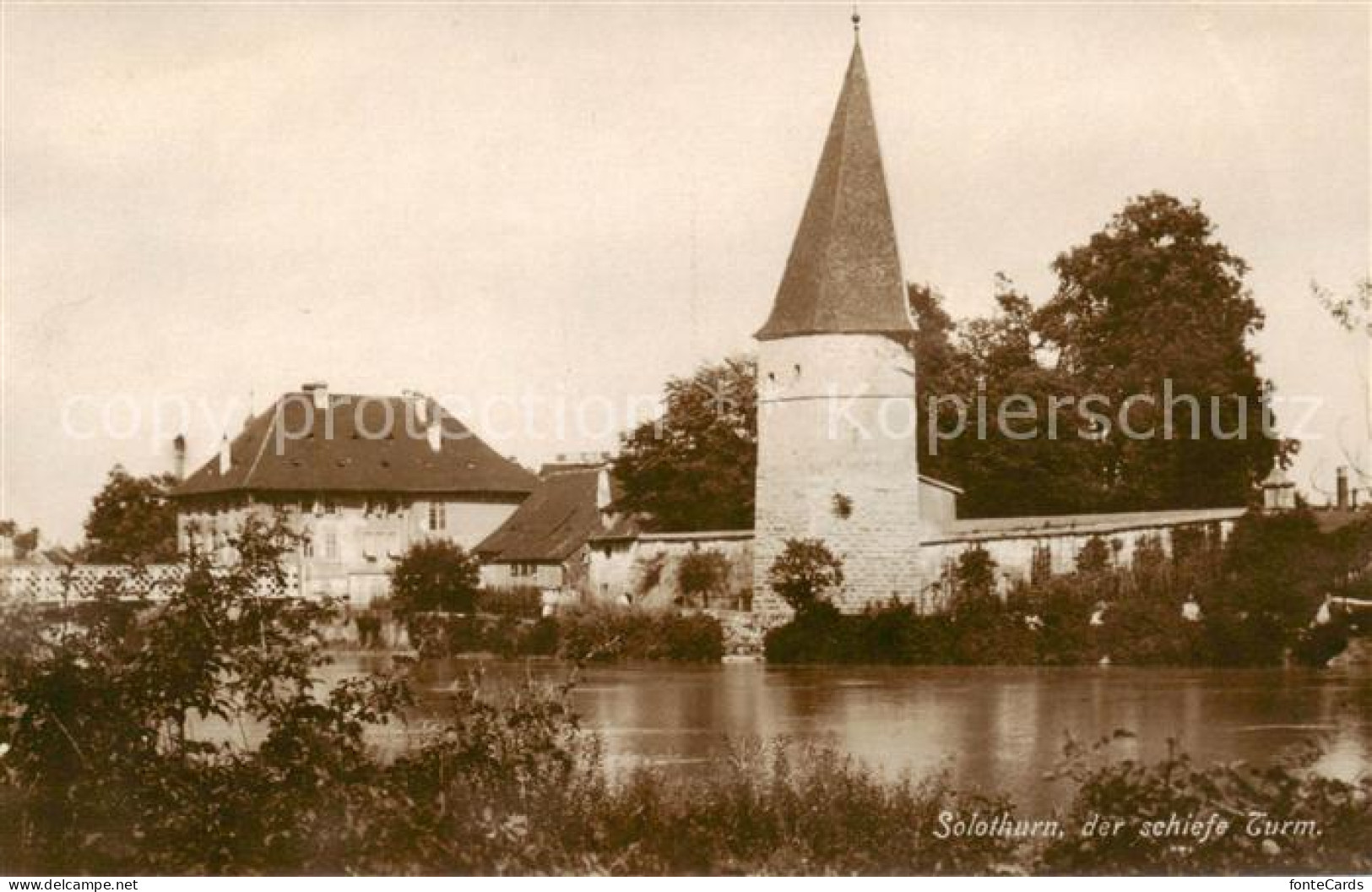 13794781 Solothurn Der Schiefe Turm Solothurn - Andere & Zonder Classificatie