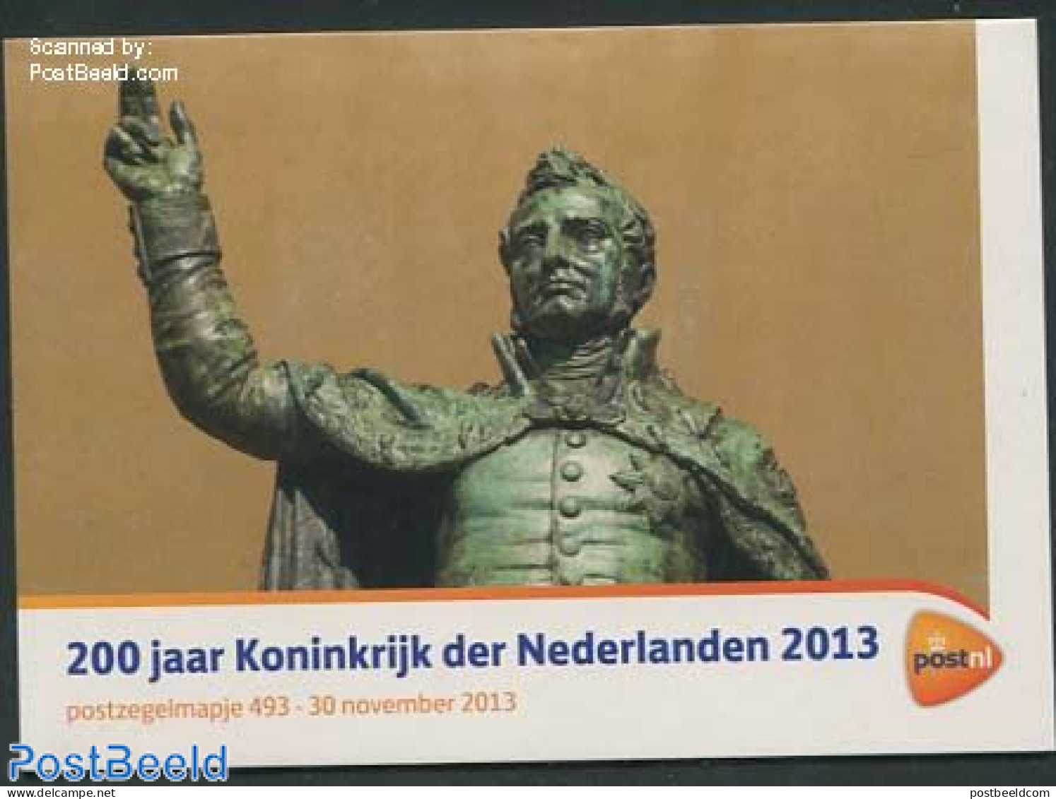 Netherlands 2013 200 Years Kingdom, Presentation Pack 493, Mint NH, History - Transport - Kings & Queens (Royalty) - S.. - Unused Stamps