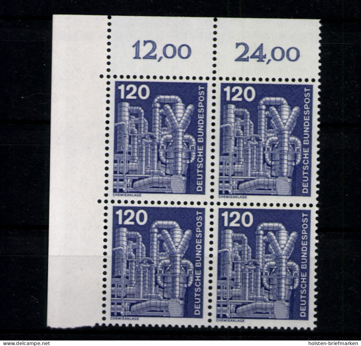 Deutschland (BRD), MiNr. 855, 4er Block, Ecke Links Oben, Postfrisch - Unused Stamps