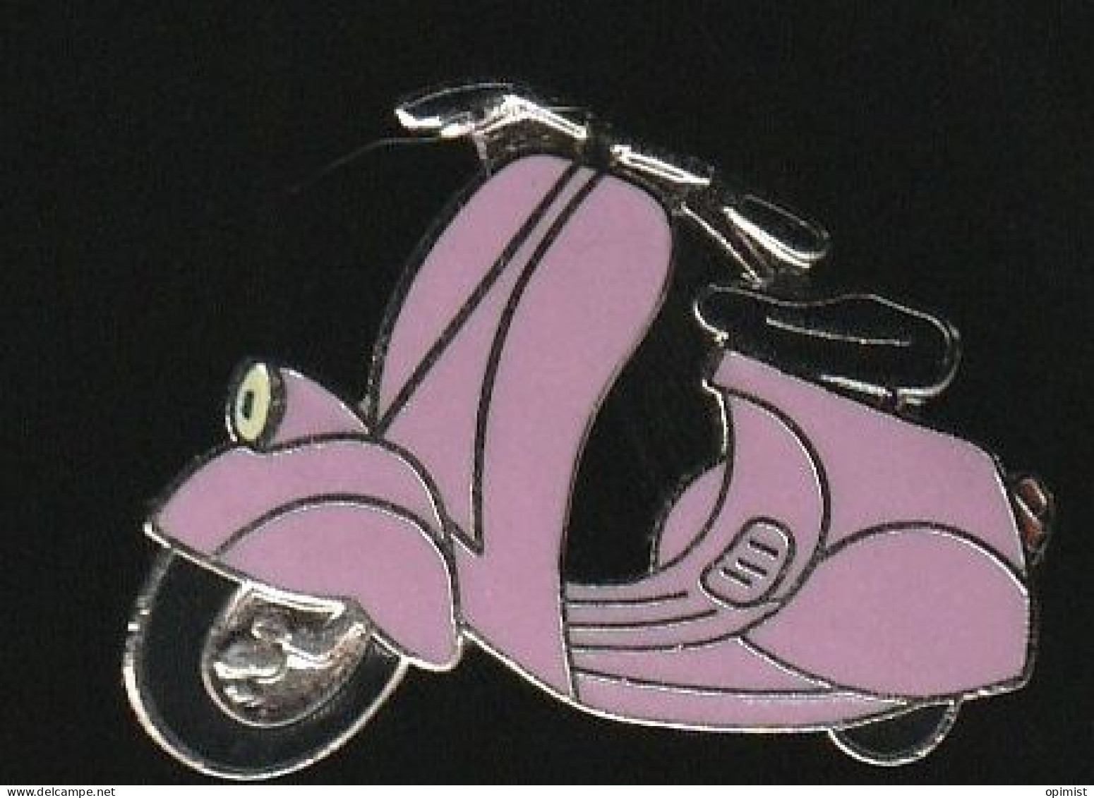 77687-Pin's.Vespa.Scooter.moto...signé Démons Et Merveilles. - Moto