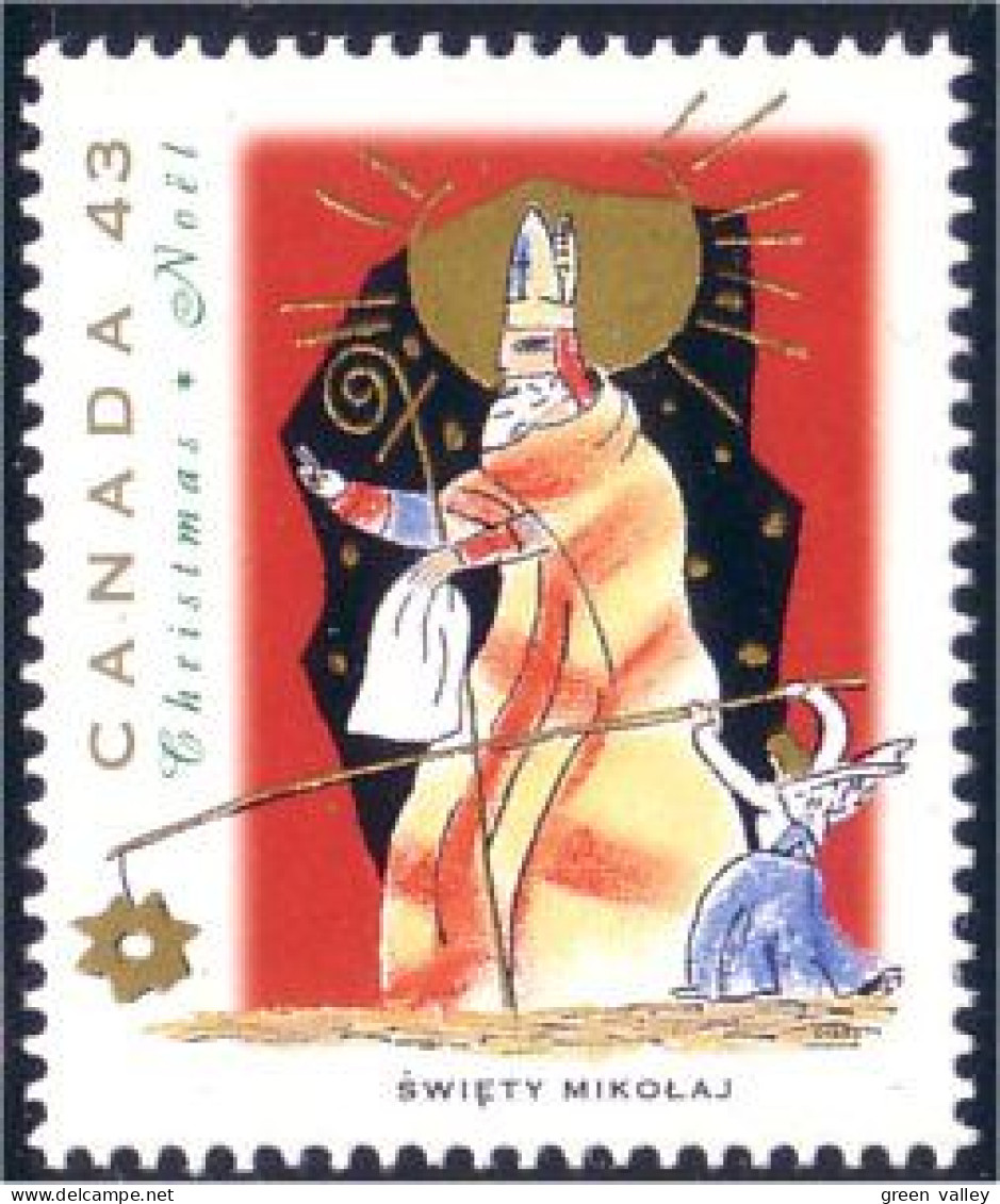 Canada Pere Noel Pologne Swiety Mikolaj Santa Claus MNH ** Neuf SC (C14-99b) - Franc-Maçonnerie