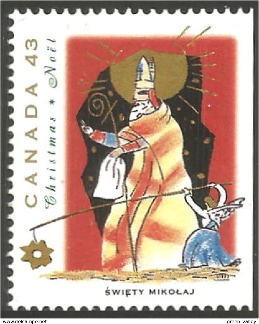 Canada Pere Noel Pologne Swiety Mikolaj Santa Claus MNH ** Neuf SC (C14-99asdc) - Cristianismo