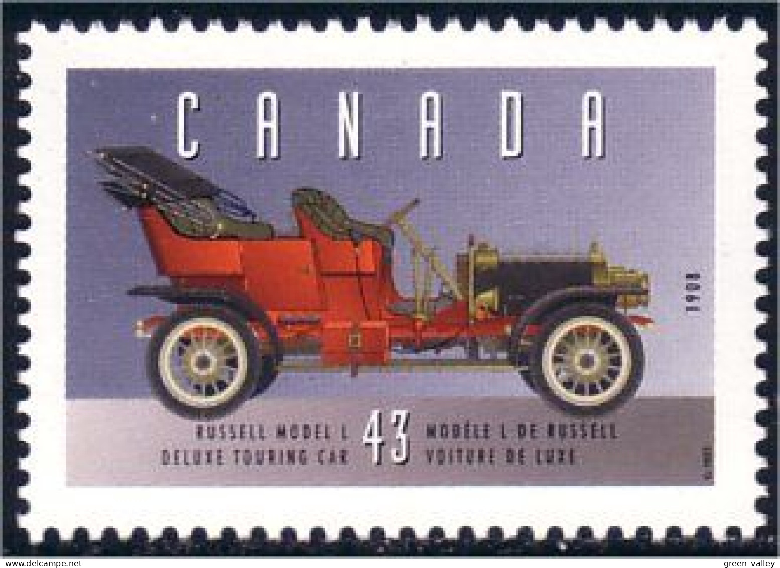 Canada Automobile Russell Car MNH ** Neuf SC (C14-90bc) - Automovilismo