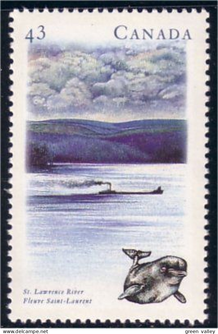 Canada Fleuve St Laurent Bateau Boat Ship Schiffe  Beluga MNH ** Neuf SC (C14-88c) - Barcos