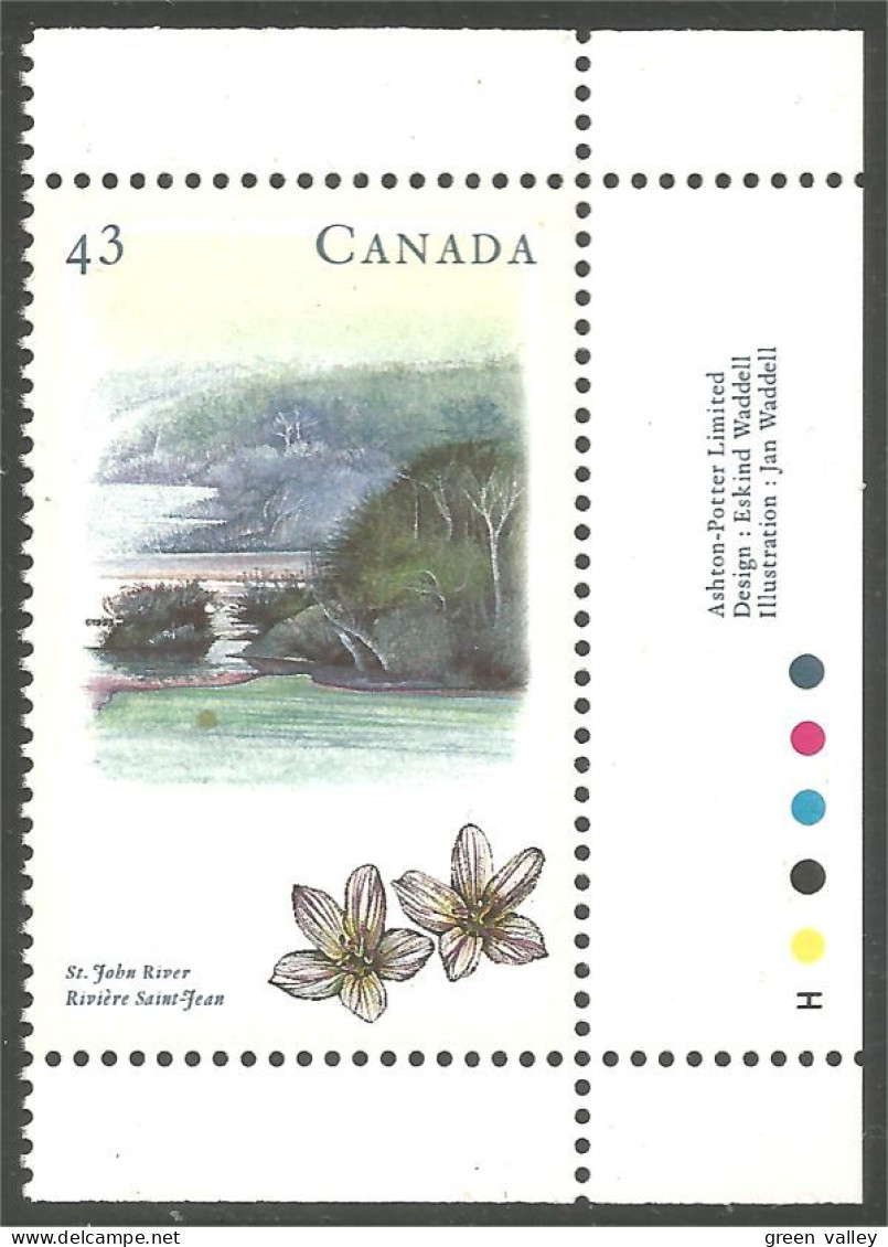 Canada Riviere Saint Jean John River MNH ** Neuf SC (C14-89h) - Unused Stamps