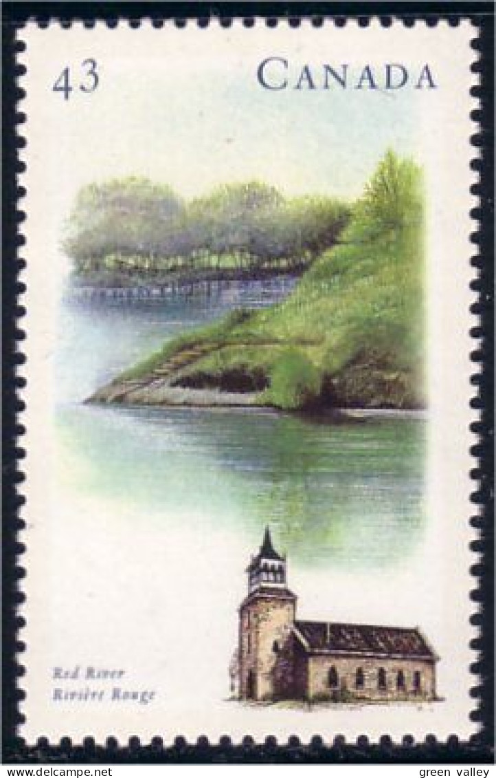 Canada Riviere Rouge Red River Eglise Church MNH ** Neuf SC (C14-87a) - Neufs