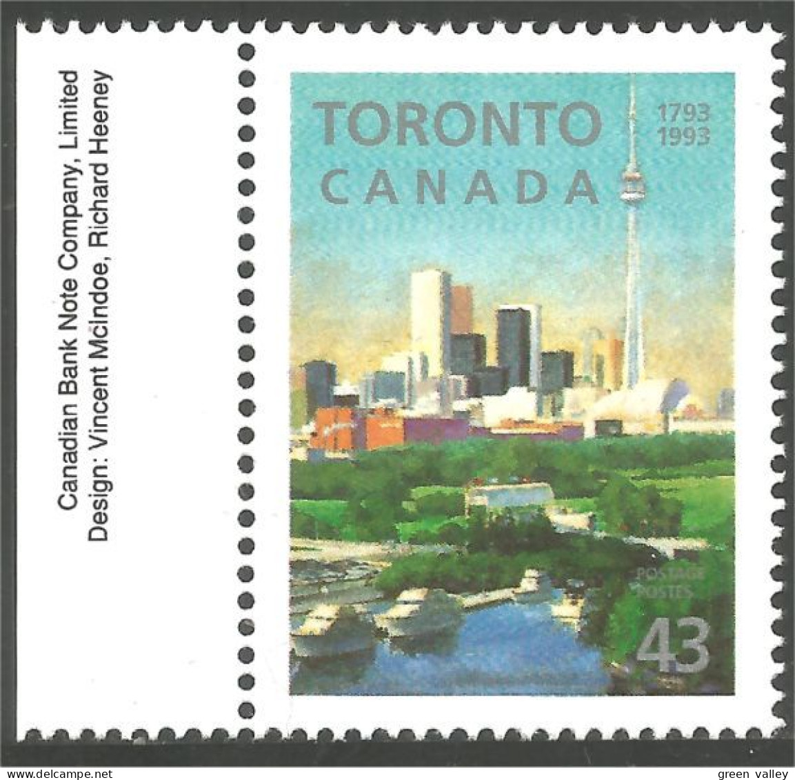 Canada Toronto 200th MNH ** Neuf SC (C14-84ta) - Neufs