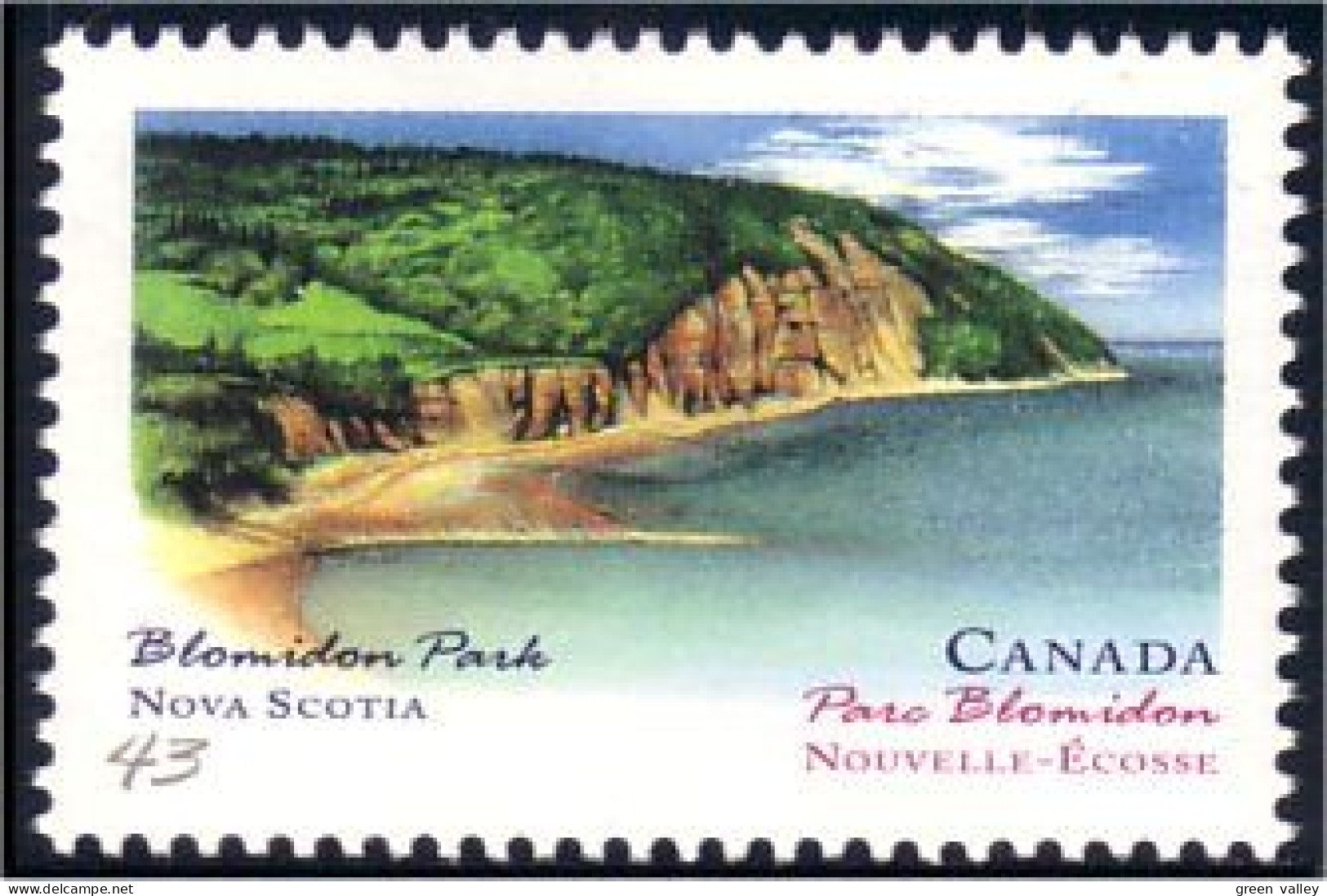 Canada Parc Blomidon Park MNH ** Neuf SC (C14-82b) - Protezione Dell'Ambiente & Clima