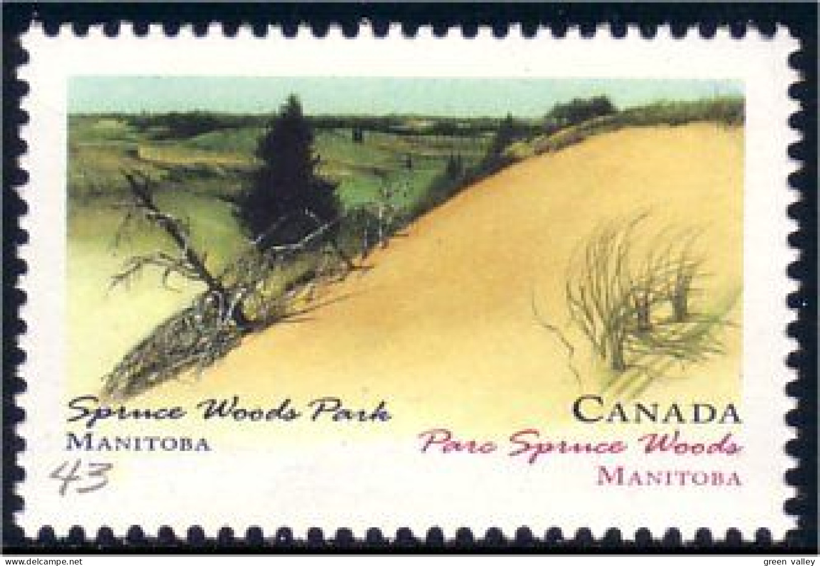 Canada Parc Spruce Woods Park MNH ** Neuf SC (C14-78b) - Environment & Climate Protection