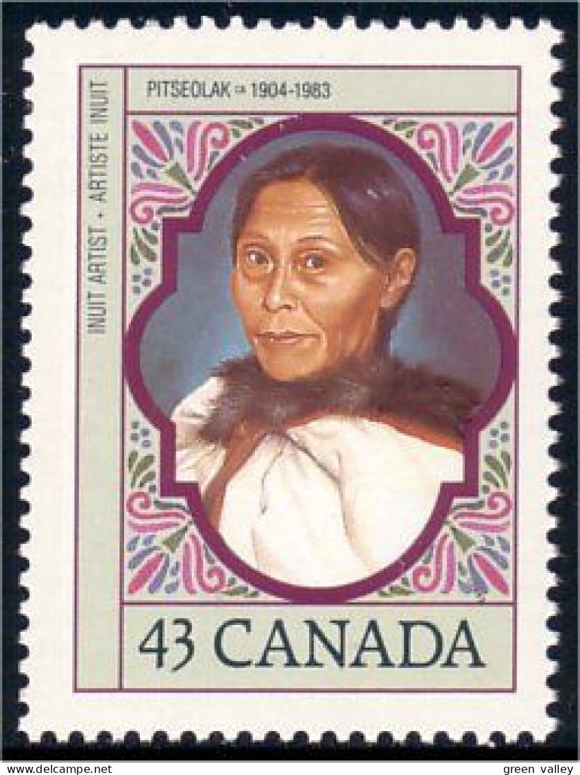 Canada Ashoona Artiste Inuit MNH ** Neuf SC (C14-58c) - Donne Celebri