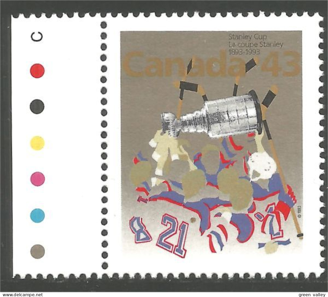 Canada Ice Hockey Sur Glace Stanley Cup MNH ** Neuf SC (C14-60c) - Nuovi