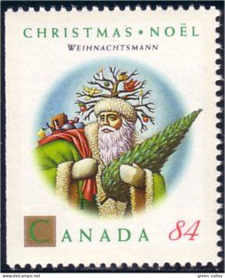 Canada Pere Noel Weihnachtsmann Santa Claus MNH ** Neuf SC (C14-54asgb) - Navidad