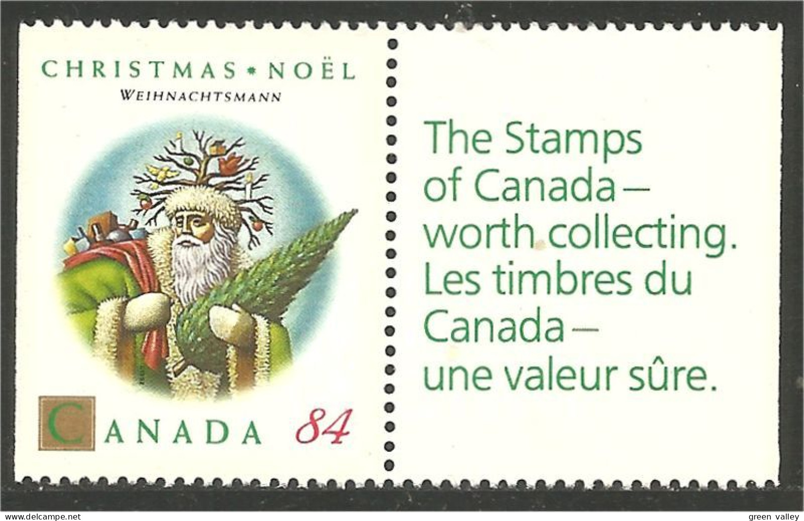 Canada Pere Noel Weihnachtsmann Santa Claus MNH ** Neuf SC (C14-54asdlbla) - Ongebruikt