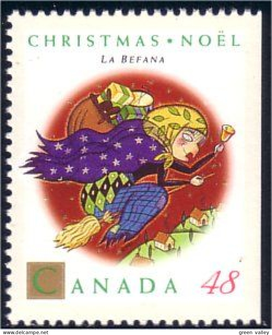 Canada Pere Noel La Befana Santa Claus MNH ** Neuf SC (C14-53asdb) - Natale