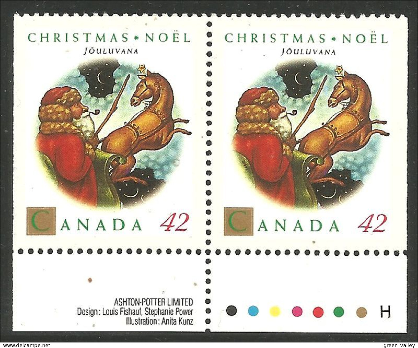 Canada Pere Noel Jouluvana Santa Claus Ashton-Potter MNH ** Neuf SC (C14-52apha) - Nuovi