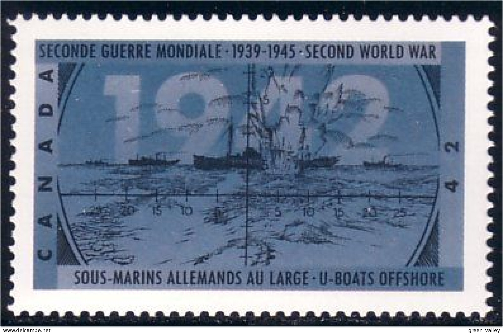 Canada Sous-marins U-boats MNH ** Neuf SC (C14-51c) - Duikboten