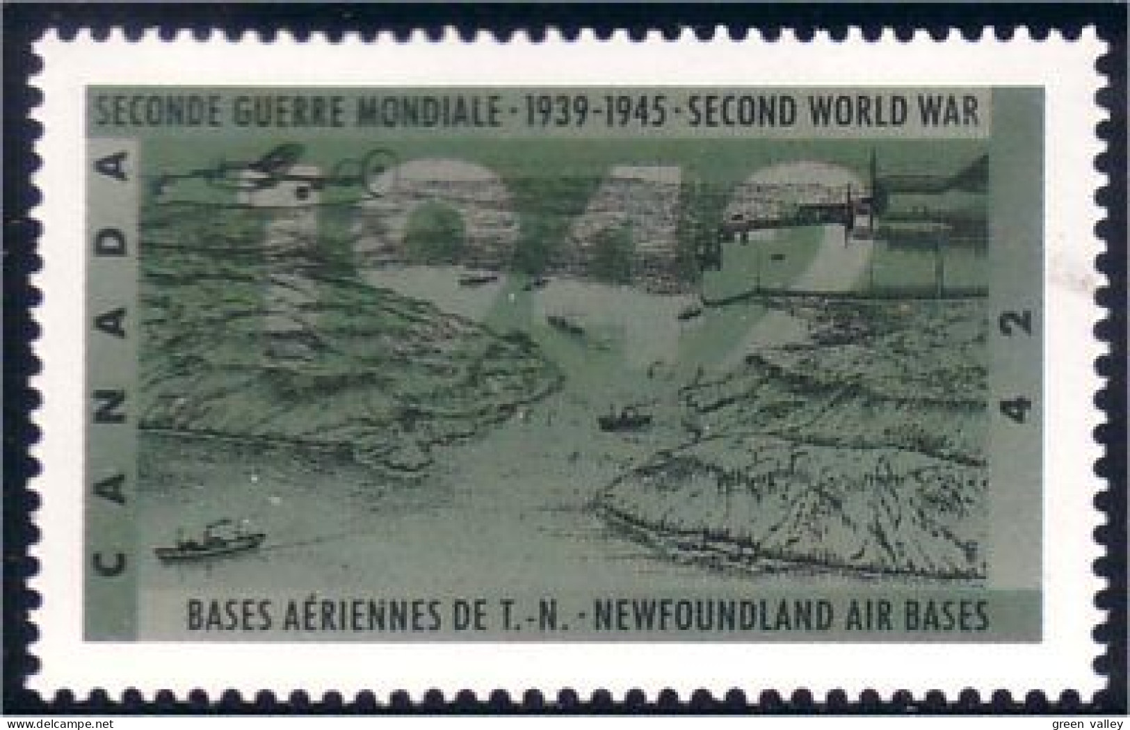 Canada Bases Aeriennes Air Bases MNH ** Neuf SC (C14-49a) - Nuevos