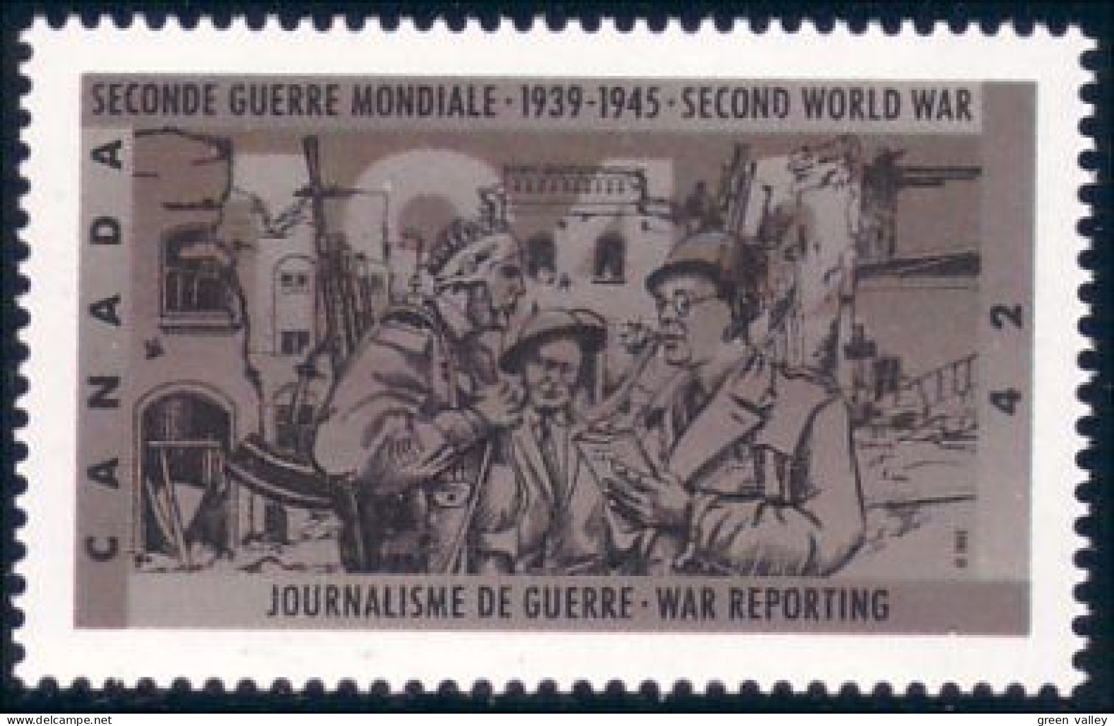 Canada Journalisme De Guerre War Reporting MNH ** Neuf SC (C14-48a) - Ongebruikt