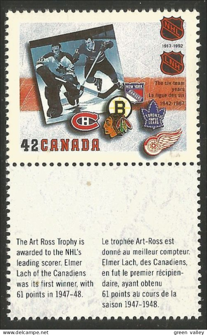 Canada Ice Hockey Sur Glace Gardien Goalie MNH ** Neuf SC (C14-44lbl) - Ongebruikt