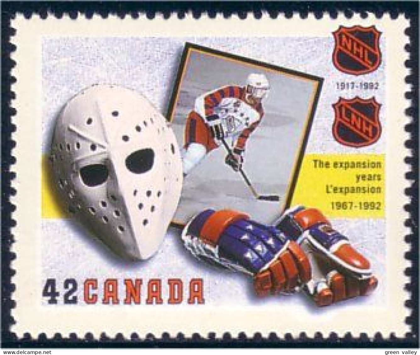 Canada Ice Hockey Sur Glace Masque Mask MNH ** Neuf SC (C14-45b) - Eishockey