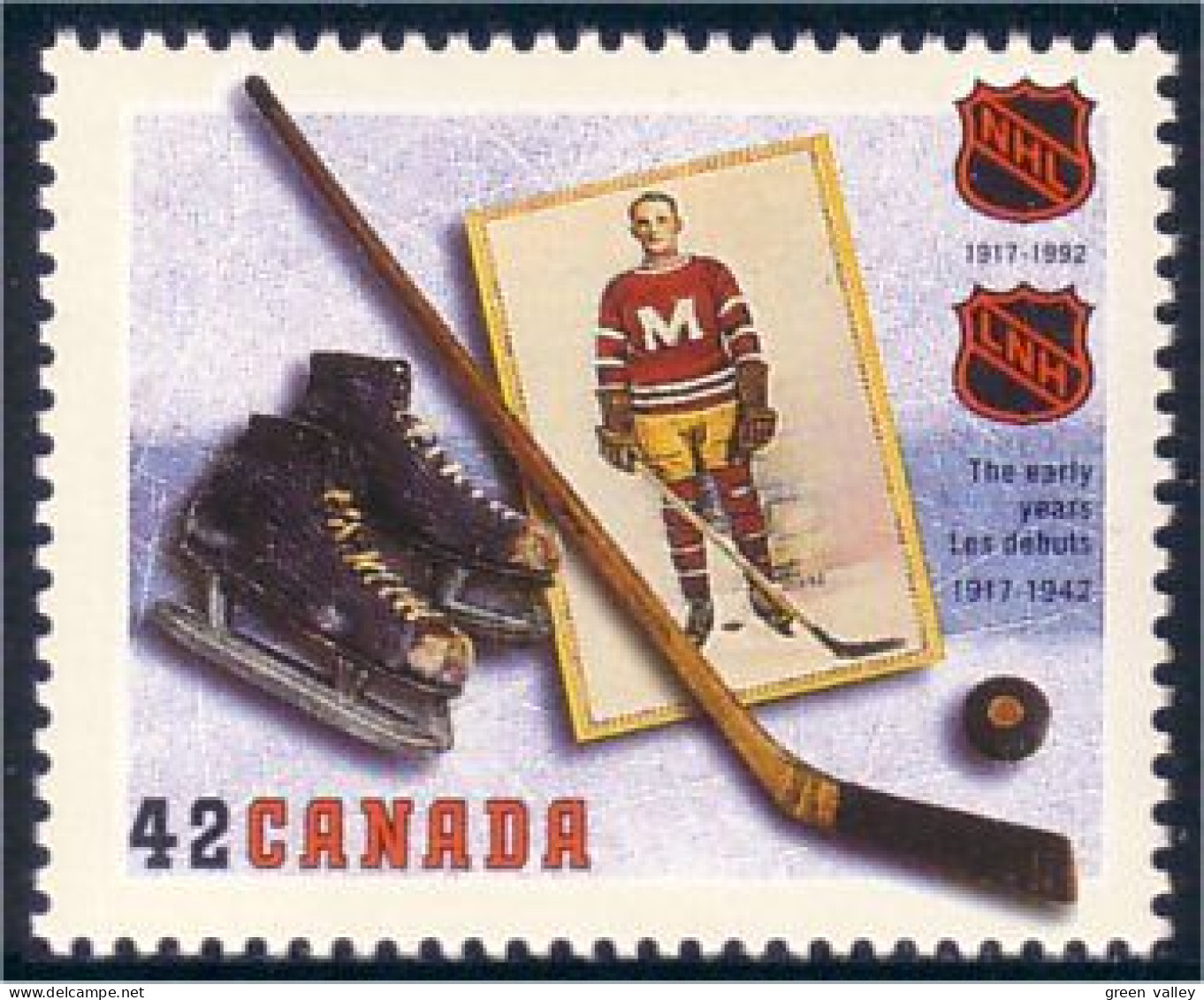 Canada Ice Hockey Sur Glace MNH ** Neuf SC (C14-43b) - Hockey (Ijs)