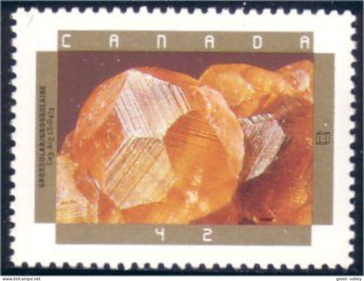 Canada Minerals Grossular Grossulaire MNH ** Neuf SC (C14-40b) - Minerals