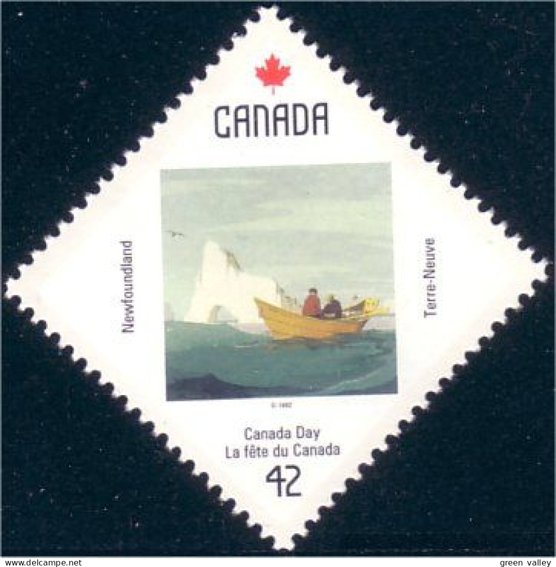 Canada Newfoundland Terre-Neuve Bateau Ship Boat Schiffe MNH ** Neuf SC (C14-31b) - Ships