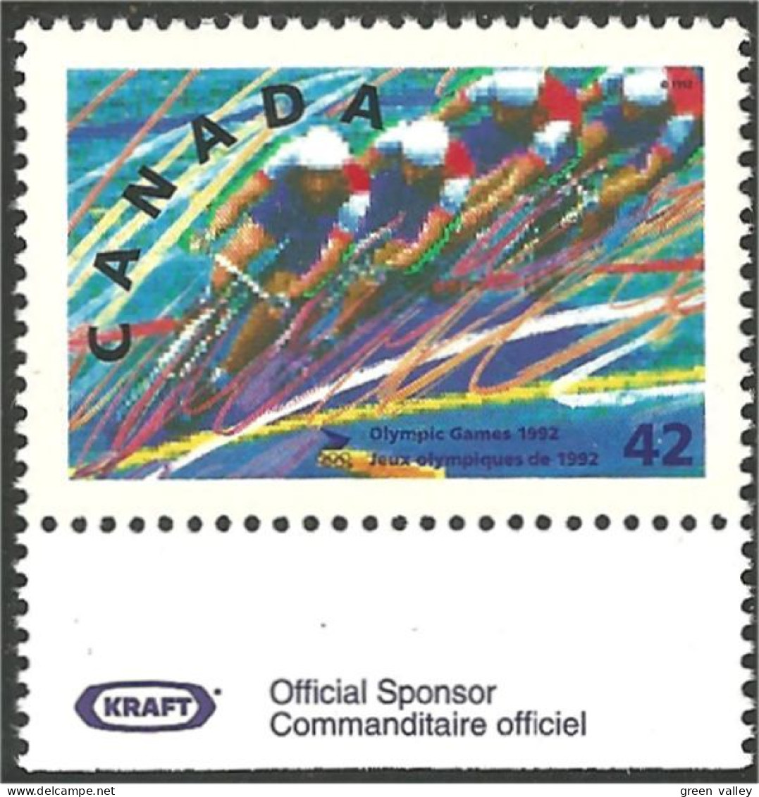 Canada Barcelone Cycling Cyclisme Bicycle Commanditaire Officiel Kraft MNH ** Neuf SC (C14-17b) - Ernährung