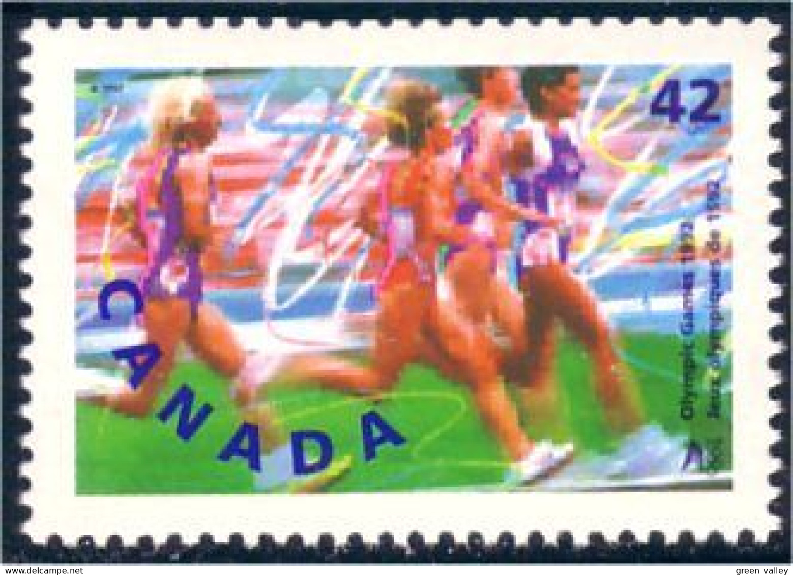 Canada Barcelone Track Field Athletisme Running MNH ** Neuf SC (C14-15a) - Ungebraucht