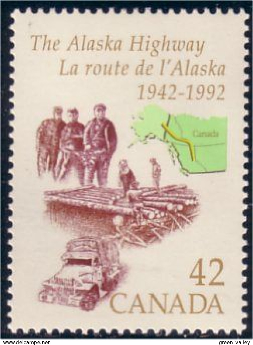 Canada Route De L'Alaska Highway Gold Exploration Or MNH ** Neuf SC (C14-13b) - Minerales