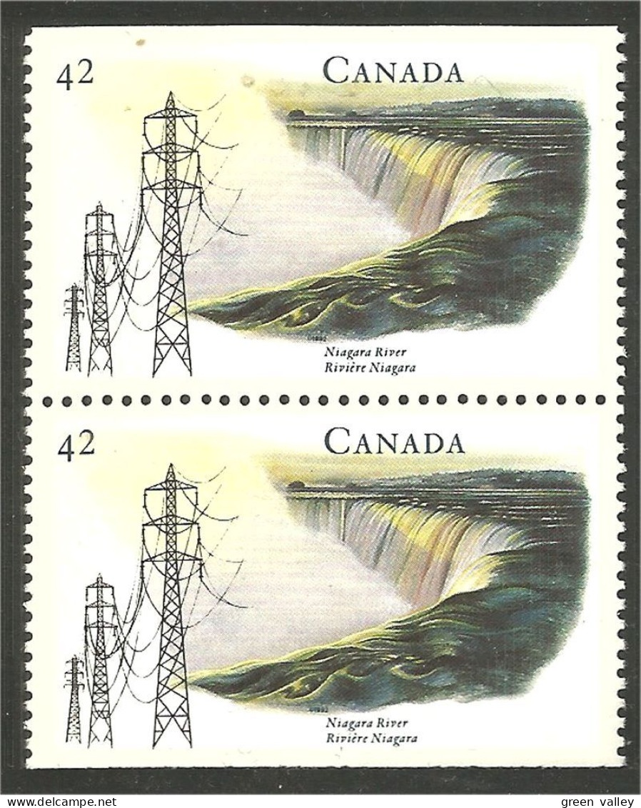 Canada Electricite Hydro Power Eliot River Paire MNH ** Neuf SC (C14-11pr) - Elektrizität